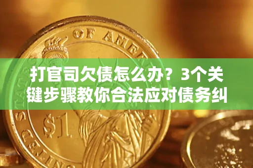 武汉打官司欠债怎么办？3个关键步骤教你合法应对债务纠纷